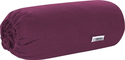 Çarçaf me lastik JANBU Cotton, 200 x 200 cm, pambuk, burgundy