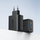 Karikues Acefast GaN 65W, 1x USB C, 1x USB A, gri