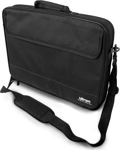 Çantë laptopi Ultron Case Plus, 17\", me rrip krahut, e zezë