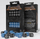 Set zare Q Workshop Fortress Compact D6, 20 copë, 14 mm, zi me blu