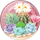 Mbajtëse telefoni PopSockets Bulbasaur Terrarium PopGrip, me ngjitës, shumëngjyrësh