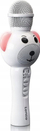 Mikrofon karaoke për kalamaj Lenco BMC-060, Bluetooth, LED, i bardhë