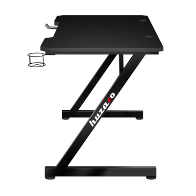Tavolinë gaming Huzaro Hero 2.5, 120x60 cm, e zezë