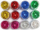 Set brokati Penword Loose Glitter, 10 ngjyra, për punime arti dhe DIY, shumëngjyrësh