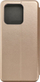Këllëf telefoni Forcell Elegance për Xiaomi Redmi 10C, palosës, me kapak ekrani, ngjyrë gold