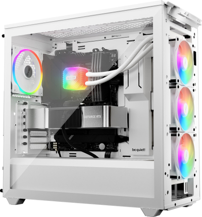Ftohës uji Be Quiet Light Loop 360mm, AIO, ARGB, i bardhë