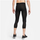 Машки спортски хеланки Nike Pro Dri FIT, Dri FIT, компресивни, црни