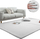 Tapet Strado Room Rug Rabbit, 160x220 cm, antialergjik, i bardhë
