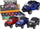 Makine lodër off road Leantoys MIX, die-cast metal, me rimorkio, ngjyra të përziera