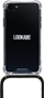 Mbrojtëse telefoni Lookabe Crossbody për iPhone 7/8, e zezë