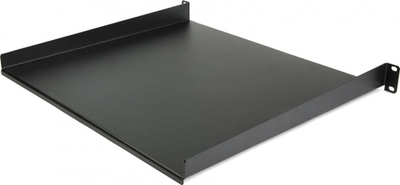 Raft serveri StarTech 1U, për kabinete 19", metal i rëndë, i zi