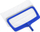 Rrjetë pastruese pishine Bestway B58660, manuale, blu gri