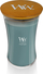 Qiri me aromë WoodWick Evergreen Cashmere, i madh, 180 orë, jeshil