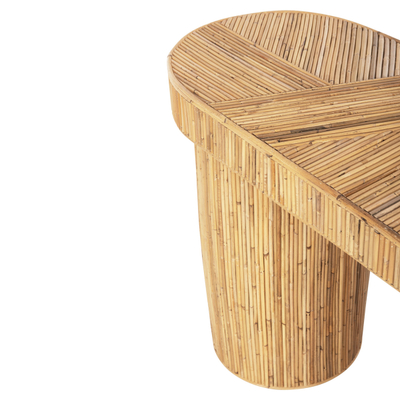 Konzolë ovale Gatsby 110×45×74,5 Hcm (HM9871)