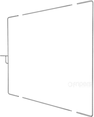 Flamur difuzues Aurora Scrim Flag SF44Q, grid diffuser, 122x122cm, i bardhë