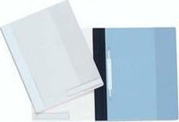 Dosje plastike Durable 251001 A4, kopertinë transparente, e zezë