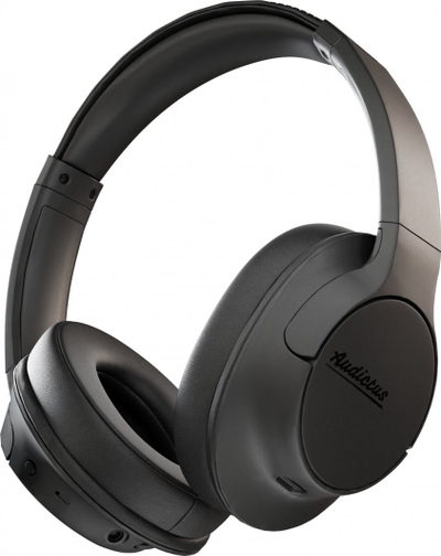 Безжични слушалки Audictus Champion Pro, Bluetooth 5.0, 50 часа батерија, црни