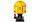 Set LEGO Editions 43022 Kask Lewis Hamilton Scuderia Ferrari HP, 884 pjesë, Modena e verdhë