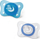 Цуцла за смирување Chicco PhysioForma Mini Soft, силикон, сет 2 парчиња, сина