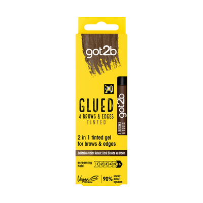 Xhel për vetulla Got2b Glued, Dark Brown, 16ml