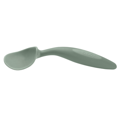 Set takëmesh për bebe b.box Cutlery Set, lugë dhe pirun ergonomik, me kuti udhëtimi, rozë blush