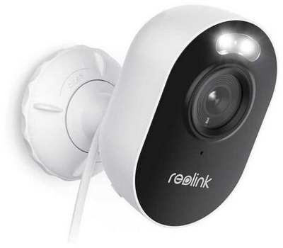Kamerë sigurie e jashtme REOLINK Lumus Series E450, 4K, WiFi 6, IP65, e bardhë