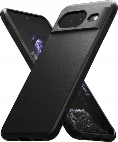 Kuti mbrojtëse Ringke për Google Pixel 8 Onyx, TPU, antirrëshqitëse, e zezë