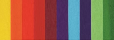 Креп хартија Фиорело Сет 2, 10 бои, 200x50cm