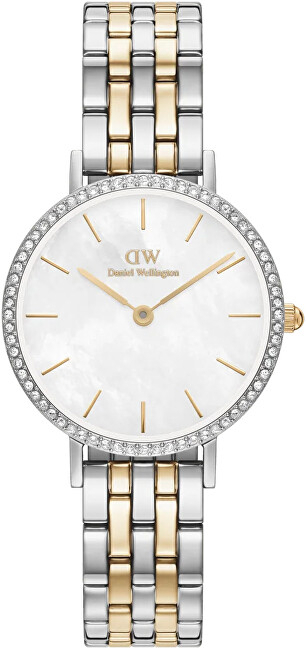 Orë për femra Daniel Wellington Petite Lumine DW00100665, e argjendtë/artë