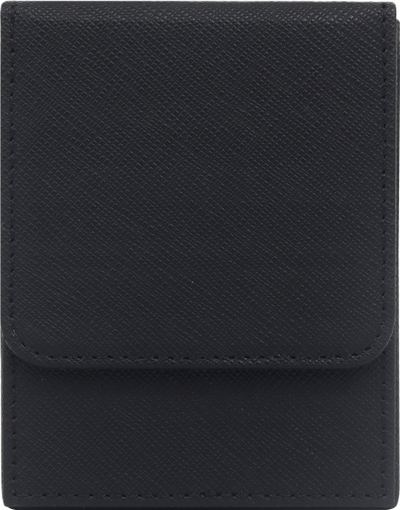 Kuti fotosh Fujifilm Instax Square Case Box, mban gjer në 100 foto, lëkurë ekologjike, e zezë