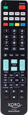 Telekomandë Xoro XRC 8F1, RF wireless, për TV set top box, e zezë