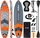 Dega SUP me ajër Rebel 335 cm, set me lopatë dhe karrige, shumëngjyrëshe