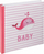 Album fotografish për bebe Walther Sam UK183R, 28x30.5cm, 50 faqe, rozë