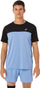 Bluzë sportive Asics Race SS Top Performance, për burra, madhësia S, blu e zezë