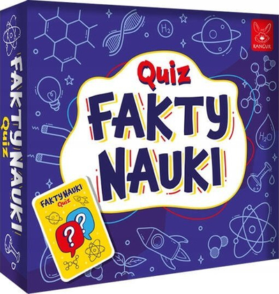 Loja me letra edukative Kangaroo Quiz Facts of Science, 162 kartela pyetjesh, për kalamaj dhe të rritur, shumëngjyrëshe