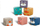 Blloqe sensoriale Woopie Soft Sensory Blocks Animals, set me 12 copë, për foshnje 12+ mujsh, shumëngjyrëshe