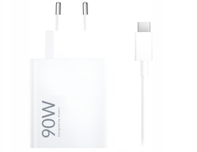 Karikues muri Xiaomi 90W HyperCharge GaN, USB A, PD 6.1A, i bardhë