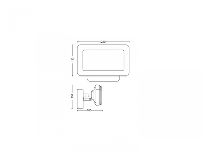 Prozhektor smart Philips Hue Discover RGBW, 2300lm, për jashtë, i bardhë
