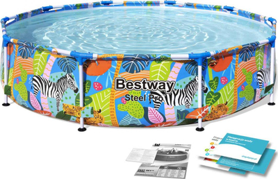 Pishinë BESTWAY Steel Pro (56985), 4000l, 305x66cm 