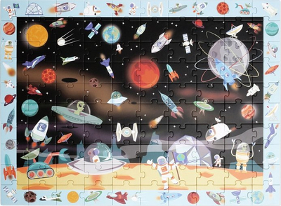 Puzzle observues Akros Space Scratch, 150 copa, për fëmijë