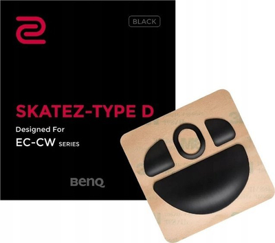 Këmbëza mausi Zowie BenQ Skatez Type D, për EC CW, të zeza