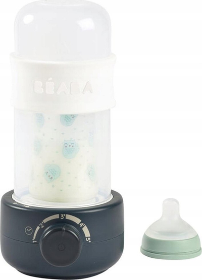Ngrohës biberoni Beaba Baby Milk Second, funksion sterilizimi, Night Blue