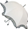 Çadër Blooming Brollies BCSSCLWH, e bardhë