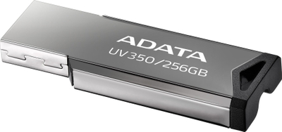 USB fleshi Adata UV350, 256GB, USB 3.2, ngjyrë argjendi