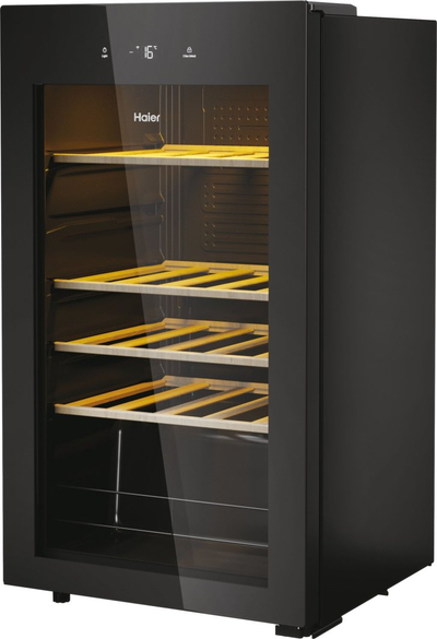 Frigorifer vere Haier Wine Bank 50 HWS34GGH1, 34 shishe, kontroll elektronik, i zi