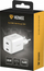Karikues muri VOLT USB C GaN, 35W, 2x USB C 18W, i bardhë
