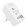 Prizë shumëfishe Maclean MCE249 F/W, 2x220V, 2xUSB A 2xUSB C PD 20W, e bardhë