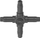 Bashkues katër-krahësh për gyp Gardena Micro Drip, 4.6mm, set 10 copë