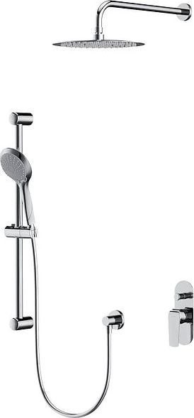 Set dushi Cersanit Ferro B255 City, krom