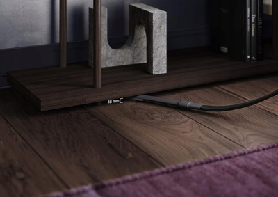 Kokë fshese AEG AZE163 Super Flat, për dysheme, e zezë